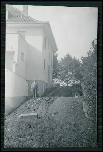 22x Foto Mannheim Paul-Martin-Ufer 10 Neckar Haus Rohbau bis Fertigstellung 1937