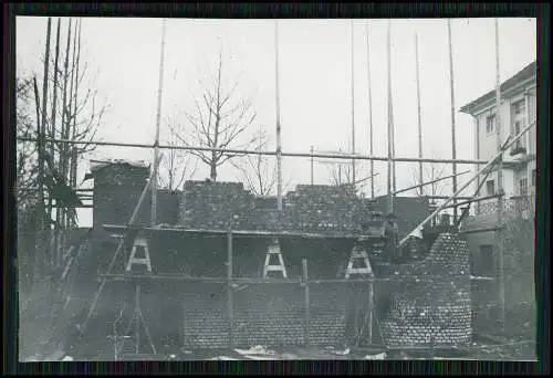 22x Foto Mannheim Paul-Martin-Ufer 10 Neckar Haus Rohbau bis Fertigstellung 1937