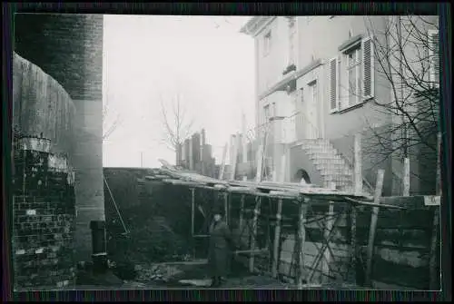 22x Foto Mannheim Paul-Martin-Ufer 10 Neckar Haus Rohbau bis Fertigstellung 1937