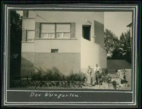 22x Foto Mannheim Paul-Martin-Ufer 10 Neckar Haus Rohbau bis Fertigstellung 1937