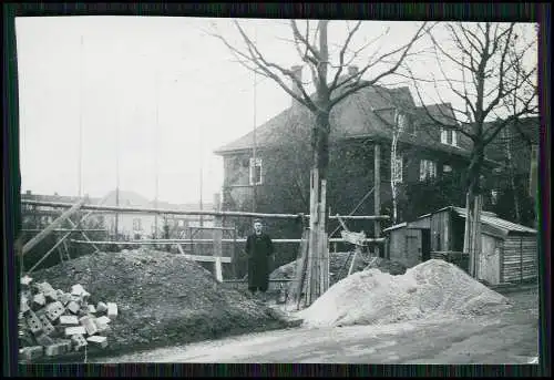 22x Foto Mannheim Paul-Martin-Ufer 10 Neckar Haus Rohbau bis Fertigstellung 1937