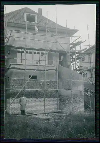 21x Foto Mannheim Paul-Martin-Ufer 10 Neckar Haus Rohbau bis Fertigstellung 1937