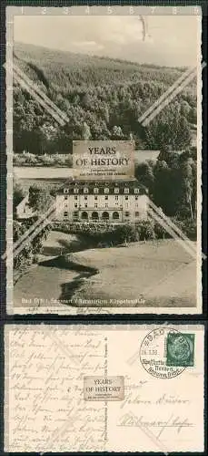 Foto AK Bad Orb im Spessart Hessen Sanatorium Küppelsmühle 1938 gel. Stempel 