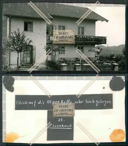 Foto St Leonhard Wonneberg Cafe Bergblick Lr. Traunstein Bayern