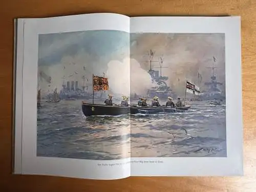 Kaiser Wilhelm II. und die Marine - Willy Stöwer 1912 - 207 S. - August Scherl