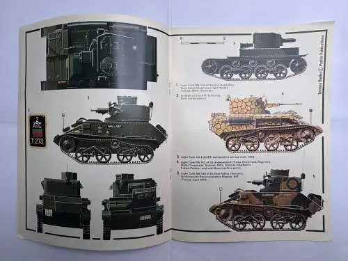 AFV 5 LIGHT TANKS MARKS I-IV. Duncan, Major-General N. W., Profile Publications