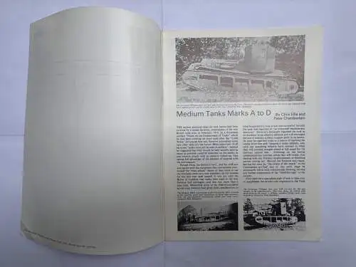 AFV 7 Medium Tanks Marks A-D Ellis, C., Chamberlain, P., Profile Publications