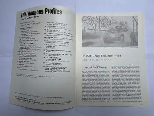 AFV Weapons 26 Hellcat, Long Tom and Priest and complete chek list of all WWII 