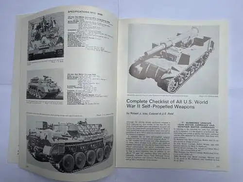 AFV Weapons 26 Hellcat, Long Tom and Priest and complete chek list of all WWII