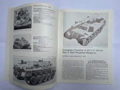 AFV Weapons 26 Hellcat, Long Tom and Priest and complete chek list of all WWII 