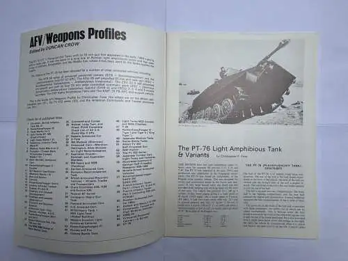 AFV Weapons Profile 65 The PT-76 Light Amphibious Tank and Variants, Christophe