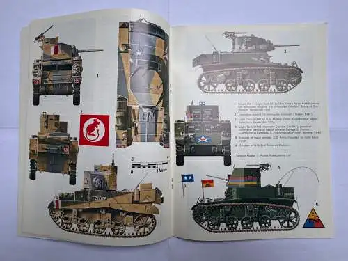 AFV Weapons Profile 4 Light Tanks M1-M5, Chris Ellis, Peter Chamberlain, Profil