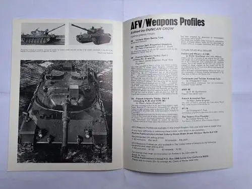 AFV WEAPONS 18 CHIEFTAIN AND LEOPARD (DEVELOPMENT) NORMAN, Michael. Profile Pub