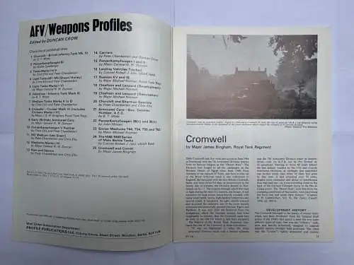 AFV Weapons Profile 25 Cromwell and Comet, Bingham, James, Profile Publications