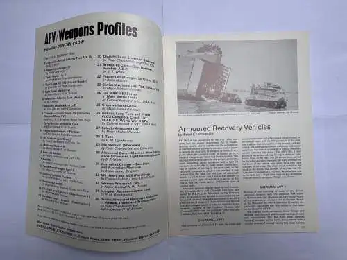 AFV Weapons Profile 35 British Armoured Recovery Vehicles + Wheels, Tracks and