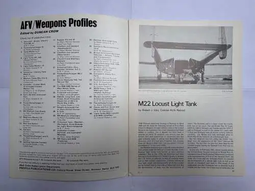 AFV Weapons Profile 46 Light Tanks M22 Locust and M24 Chaffee, Icks Robert J. P