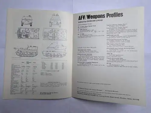 AFV Weapons 51 Abbot FV433 Self-Propelled Gun, Foss, Christopher F. Profile Pub