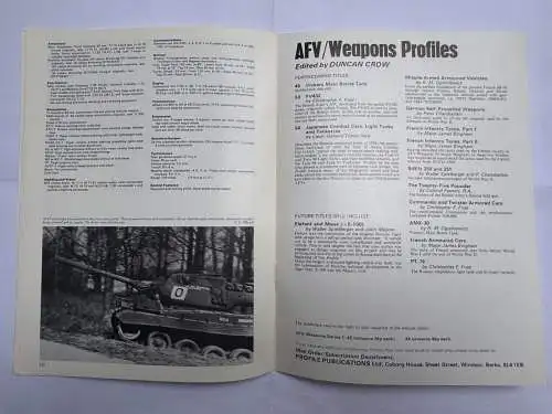 AFV Weapons Profile 52 M47 Patton, Icks, Robert J. Profile Publications N.D. 70