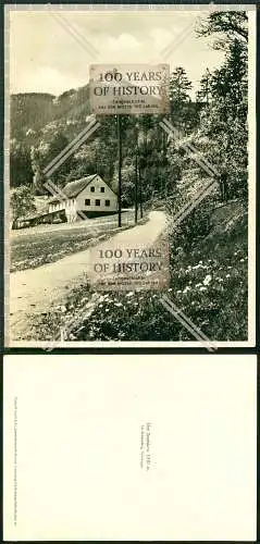 Großes Foto 23x17 cm - Ještěd Jeschken Region Reichenberg Panorama Sudetengau