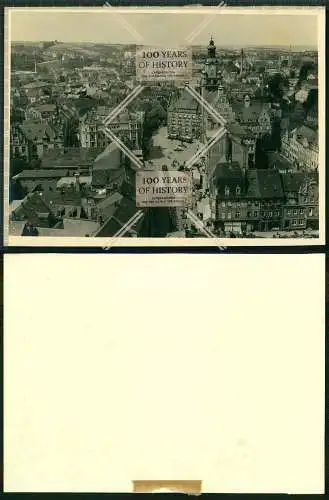 Großes Foto Döbeln bei Dresden Ansicht 1937