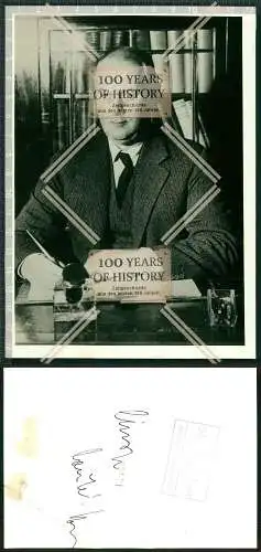 Großes Foto Portrait Porträt Minister 