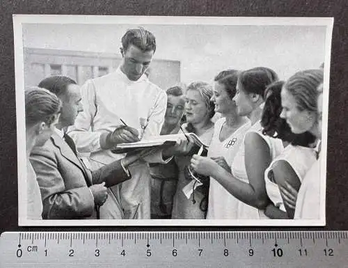 Giulio Gaudini italienisch Florett- und Säbelfechter OLYMPIA 1936 Sammelbild 128