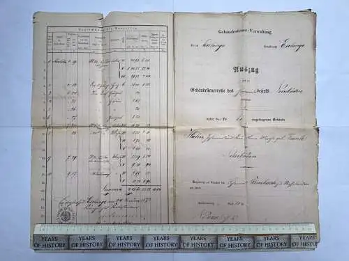 Dokument 1868 Handschrift viele S. - Nesselröden Herleshausen Netra Ringgau Nr.6