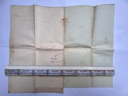 Dokument 1852 Handschrift viele S. - Nesselröden Herleshausen Netra Ringgau Nr.2