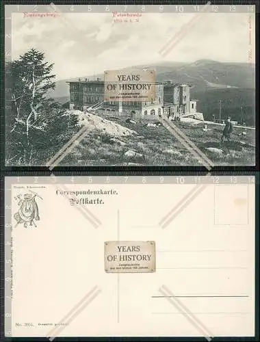 AK Ansichtskarte Postkarte Ansicht der Peterbaude Petrova bouda Riesengebirge