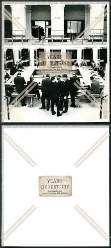 Foto 20x18cm Börse Hamburg Hanseatische Wertpapierbörse Halle Broker uvm. 1958