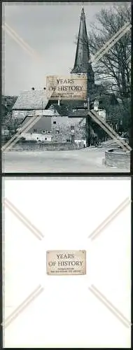 Foto 23x17cm Holzminden an der Weser Blick auf die Kirche mit Häuser 1940