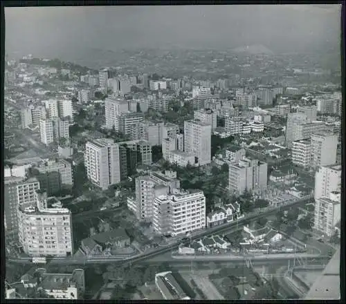 Foto 20x17cm Johannesburg Südafrika Luftbild Hütten Einwohner 1920er Häuser 1947