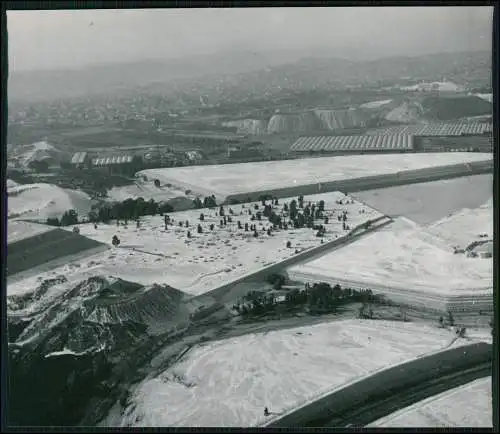Pressefoto 20x17 cm Johannesburg Südafrika Blick auf die Goldminen Luftbild 1947
