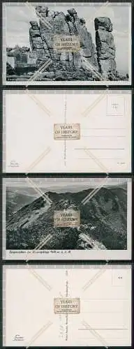AK 2x Słonecznik Mittagstein Podgórzyn Giersdorf Riesengebirge Schlesien 1943