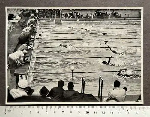 Adolf Kiefer USA 100-m-Rückenschwimmen van de Weghe - OLYMPIA 1936 Sammelbild 88
