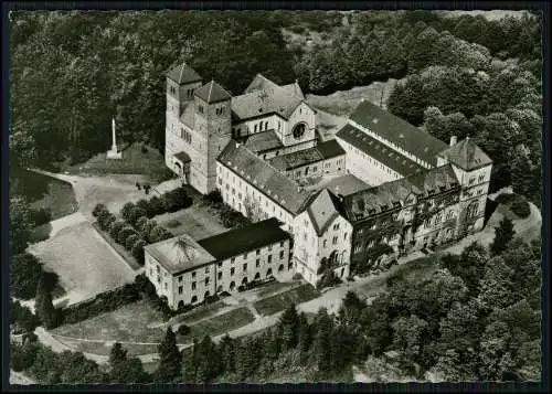 Foto AK Abteikirche St. Josef Billerbeck-Gerleve Fliegeraufnahme Luftbild