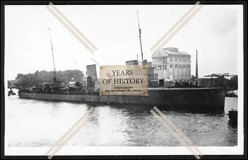 Foto Torpedoboot Zerstörer 1. WK Weltkrieg SMS S 116 vom Typ 1898 der deutsche