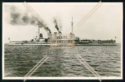 Foto SMS Thüringen Schiff Helgoland-Klasse Großkampfschiffe kaiserlichen Mari