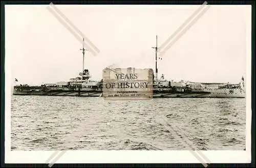 Foto Die SMS Oldenburg Großlinienschiff der Helgoland-Klasse der Kaiserlichen