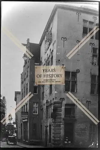 Foto Köln 1944-46 Konditorei Cafe Bollig Straße zum Reiterdenkmal