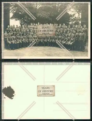 Foto Gruppenfoto im Halbkreis Soldaten der Wehrmacht 1939