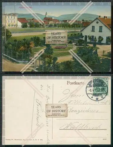 AK Appenweier in Baden Schwarzwald Ansicht mit Kirche uvm. 1912 gelaufen 