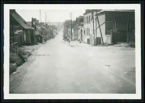 5x Foto Wehrmacht Kriegszerstörungen - Belgien Frankreich 1940-41