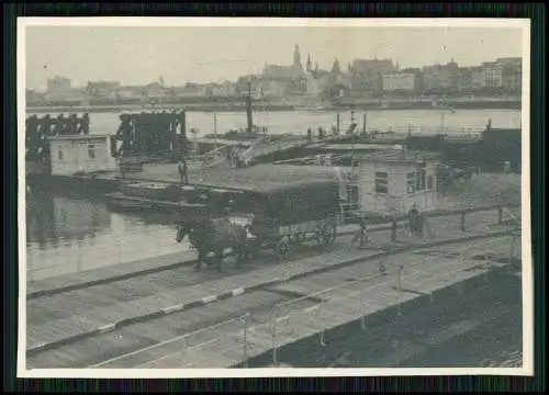 9x Foto Wehrmacht Vormarsch Belgien Flandern b. Antwerpen Antorf Anvers 1940-41