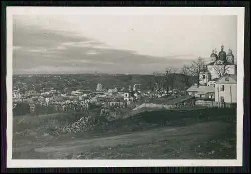 3x Foto Smolensk Kathedrale Russland - Häusertrümmer Kriegszerstörungen 1941-43