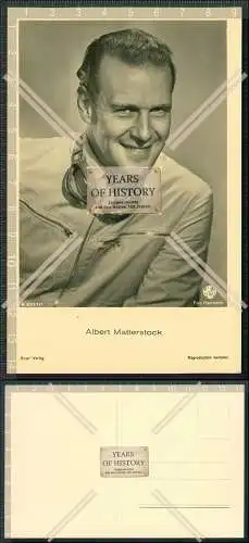 Foto AK Schauspieler Albert Matterstock Portrait Verlag Ross A 2053 / 1