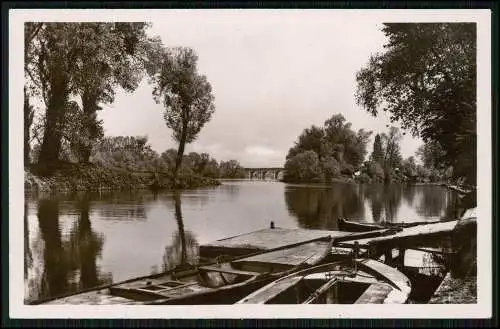 4x Foto AK Poissy Yvelines, Les Tours de l'Abbaye 1940 von Deutschen Soldat