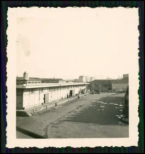 12x Foto Bahnhof Soldaten Quartier Nantes Loire Atlantique Bretagne 1940-41