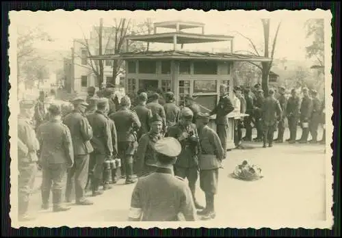 21x Foto Kriegszerstörungen Vormarsch Soldaten der Wehrmacht Bahnhof Zug 1940-42