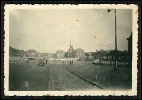 10x Foto Frankreich Kriegszerstörungen 1940-41 Fahrzeuge Wehrmacht Vormarsch uvm